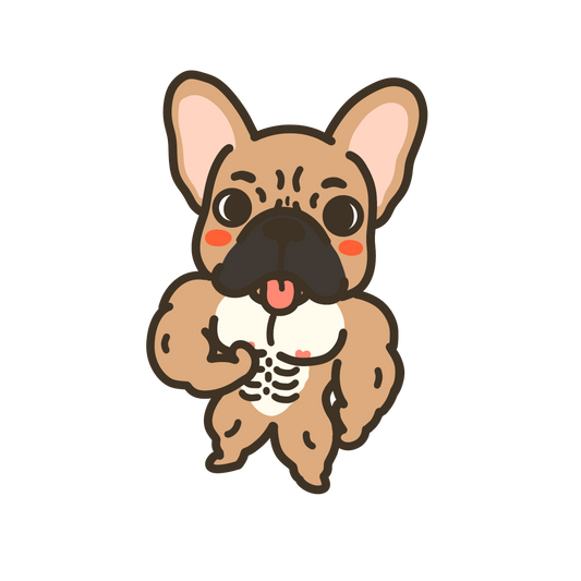 ✨肌肉狗狗鎖匙扣