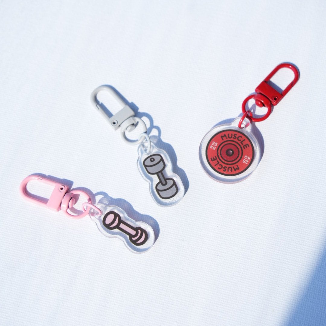 健身配件鎖匙扣 (贈品限定!)